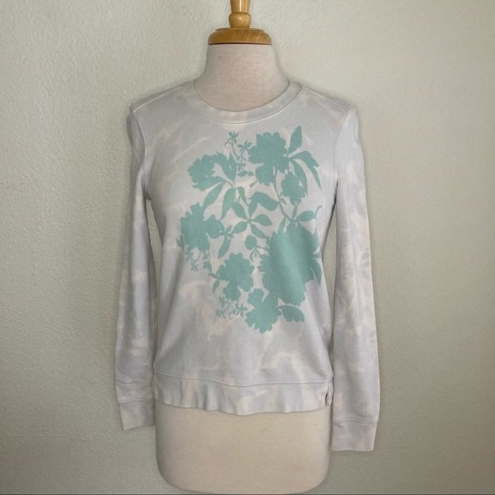 Anthropologie pure + good sweatshirt 100% cotton 
Crew neck Long sleeve Workout